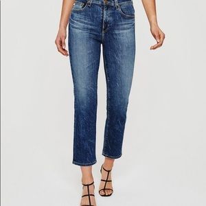 AG Adriano Goldschmied Blue Ankle Jeans